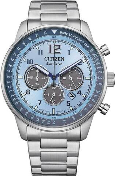 Японские спортивные наручные часы Citizen CA4500-83M с хронографом