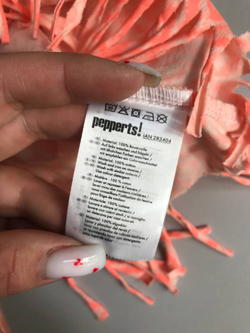 Футболка PEPPERTS яркая из хлопка на рост 122см, 7 лет