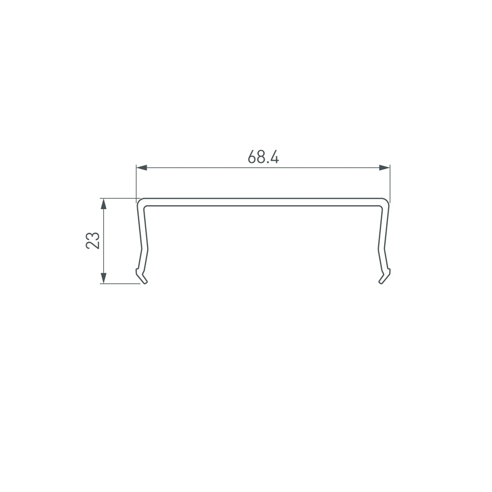 Экран SL-W68-2500 OPAL (Arlight, Пластик) 020485