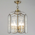 Citilux Витра-2 CL442260 Люстра подвесная витражная Бронза