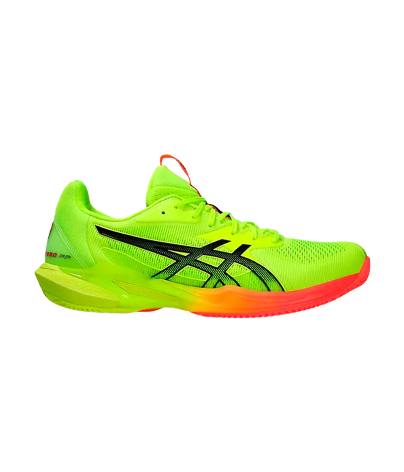 Asics Solution Speed FF 3 Clay Paris безопасные желто-черные кроссовки