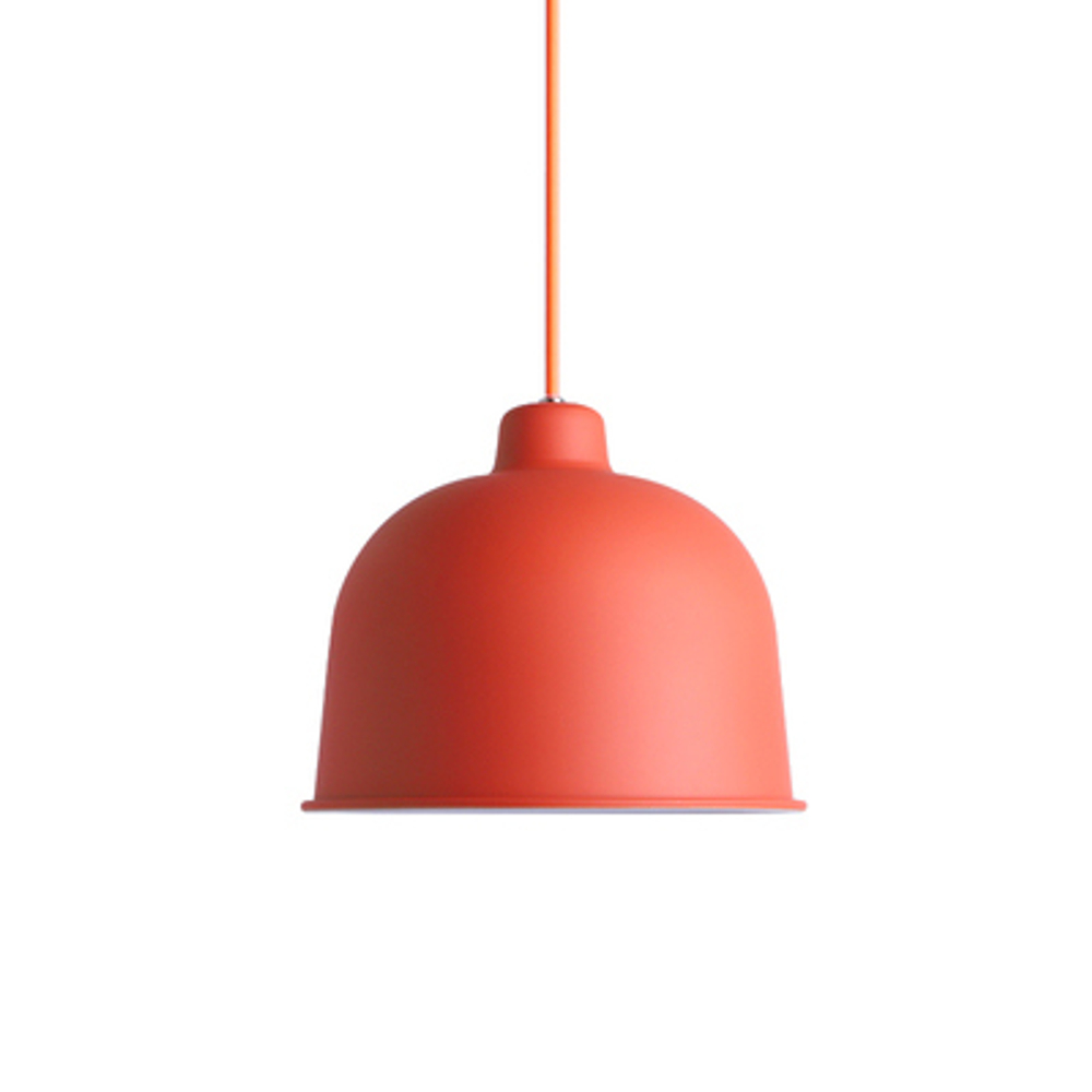 Pendant design lamp  Grain by Muuto D21 (Red)