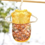 Майка для собаки «Тропикана-Сладкий Ананас» размер L (22*32*20см) Ultramarine