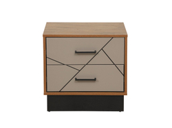 Тумба прикроватная Гамма 54.19 Таксония/Грей