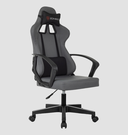 Кресло игровое Zombie 1 GREY (ткань)