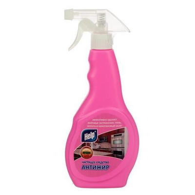ХЕЛП Чистящее средство "Help" Антижир 500 г с распылителем*12