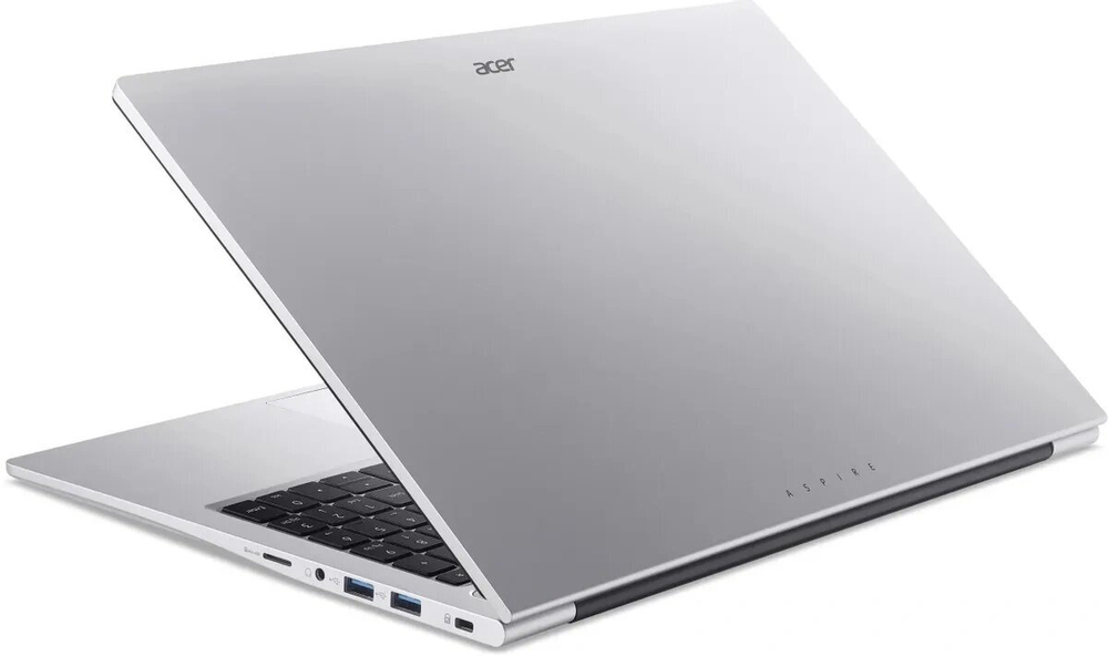 Ноутбук Acer Aspire Lite AL15-41P-R7KS Silver (15.6", Ryzen 7 5700U, 16GB, 1TB SSD, AMD Radeon Graphics, noOS) NX.J99CD.001