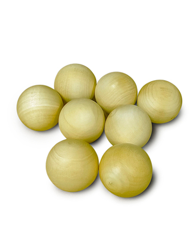 Шар 45мм из липы, деревянная заготовка