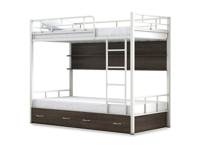 Кровать двухъярусная Валенсия м/к, лдсп