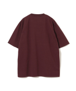 UNDERCOVER ФУТБОЛКА БОРДОВАЯ С ПРИНТОМ