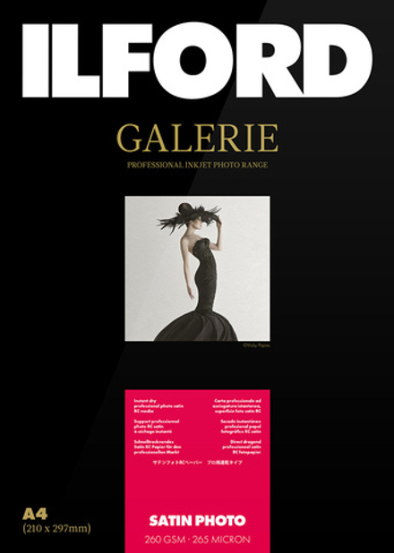Фотобумага ILFORD Galerie Prestige Satin Photo, 1 рулон, 17" - 43,2cm x 30,5m (GA6907432031)