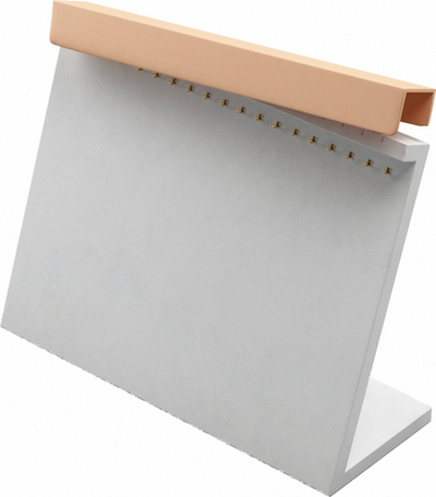 Подставка для 18 цепей/браслетов/вертикальная/крючки/прорези/съемная планка на магнитах