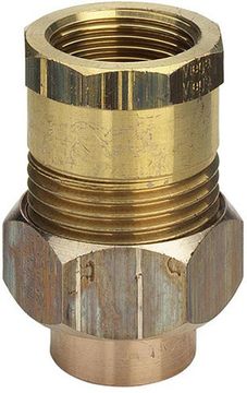 Viega американка бронзовая 35х1 1/4" ВР прямая с коническим уплотнением (94340G фитинги под пайку)