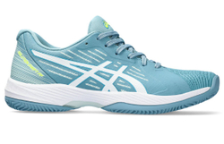 Женские теннисные кроссовки Asics Solution Swift FF Clay - gris blue/white