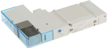 SY3100-5U1, 5/2 Pneumatic Solenoid/Pilot-Operated Control Valve - Pilot/Pilot SY3000 Series 24V dc