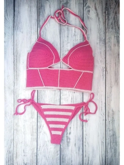 Вязаный купальник