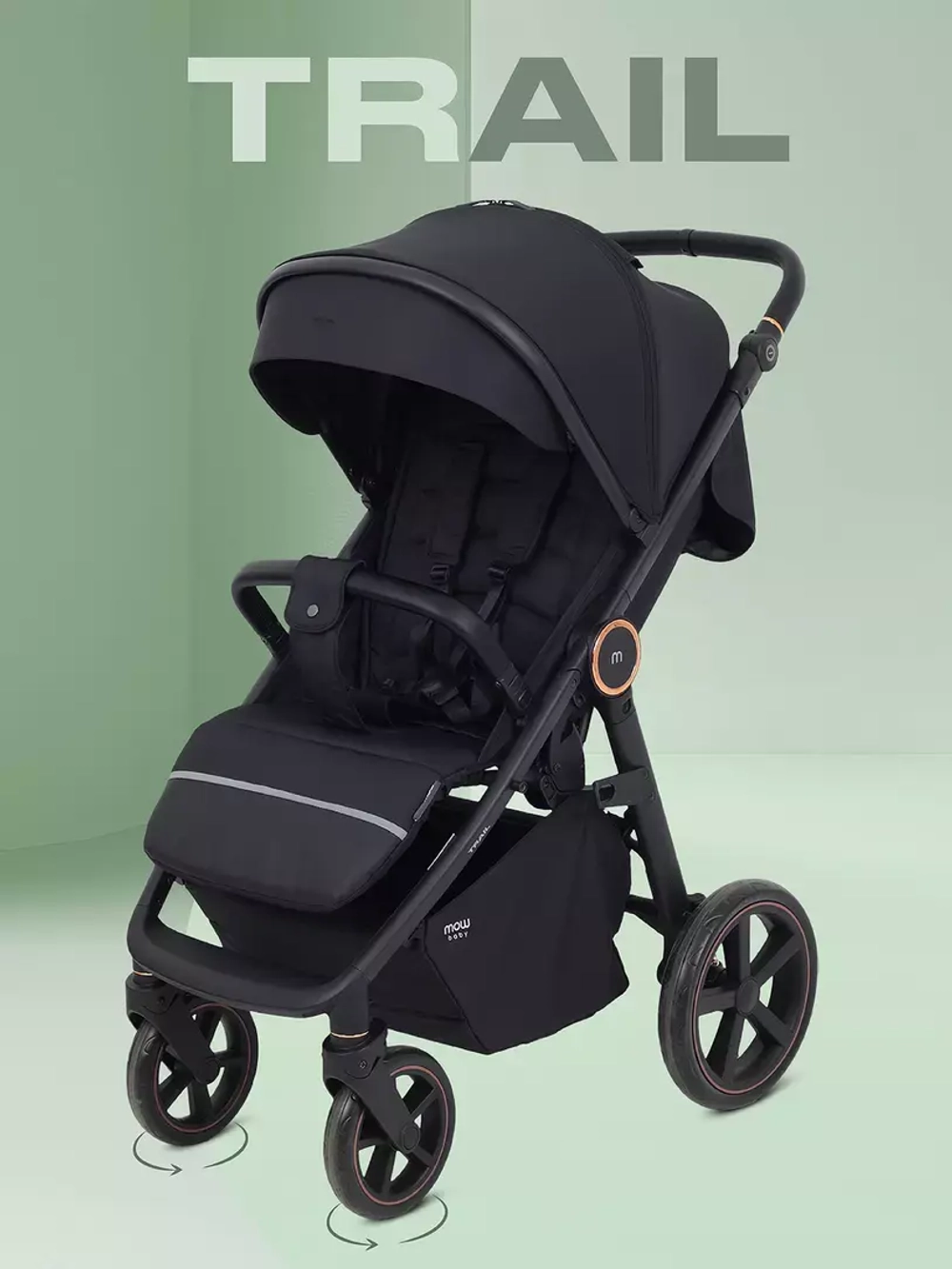 Коляска детская MOWBaby "TRAIL" MB090