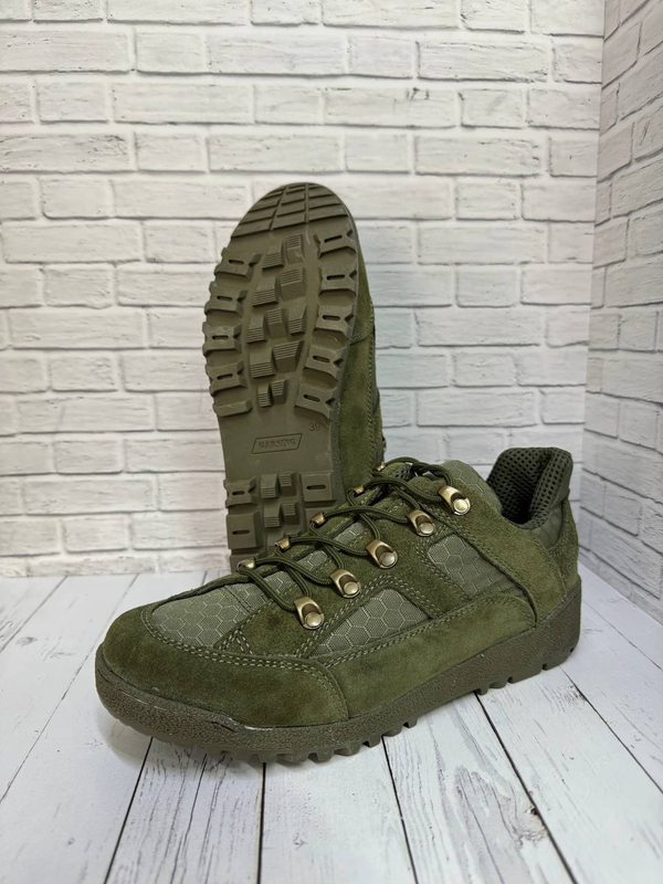 Полуботинки Traveler / весна-лето / олива