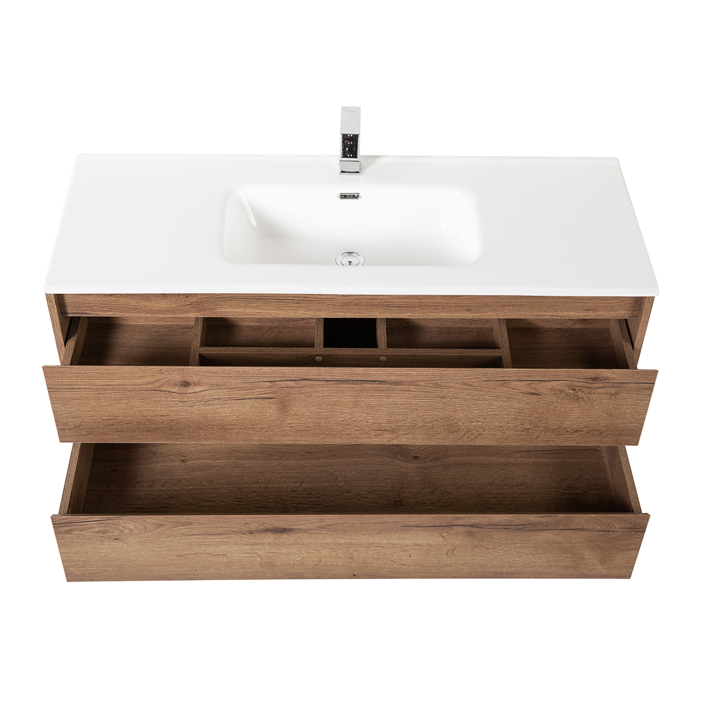 Тумба подвесная с раковиной BelBagno KRAFT-1200-2C-SO-RT