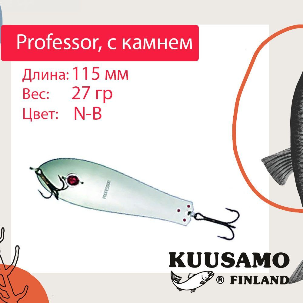 Блесна для рыбалки Kuusamo Professor