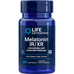 Мелатонин IR-XR 1.5 мг 60 капсул Life Extension