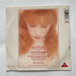 Винтажная виниловая пластинка LP Mylene Farmer, Sans Logique (Франция 1989) 7 дюймов маленькая пластника