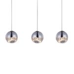 Подвесной светильник Globo 3 nickel