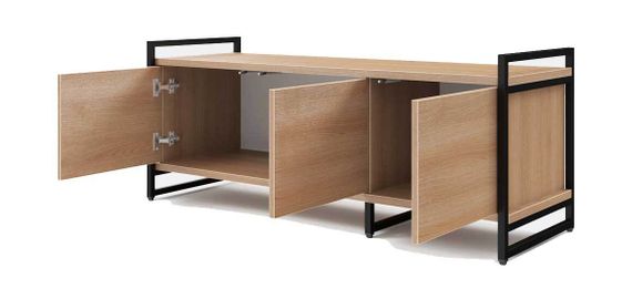 Тумба ТВ 3Д дуб каньон