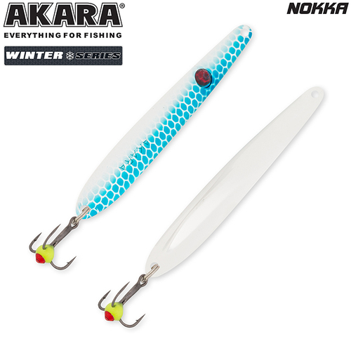 Блесна зимняя Akara Ice Nokka 60 7 гр. 1-Sil/Sil