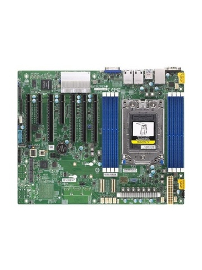 Supermicro MBD-H12SSL-NT-B Single AMD EPYC 7002 Series CPU 2TB Registered ECC DDR4, 8 DIMMs 5 PCI-E 4.0 x16 2 PCI-E 4.0 x8 2 M.2, 2 SlimSAS x8, Dual 10GBase-T LAN via Broadcom BCM57416