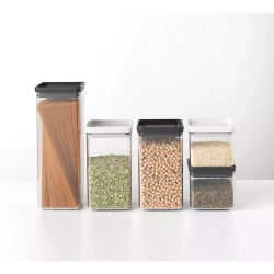 Brabantia - Контейнер квадратный 2,5л, серый / артикул   122408  / GTIN 8710755122408