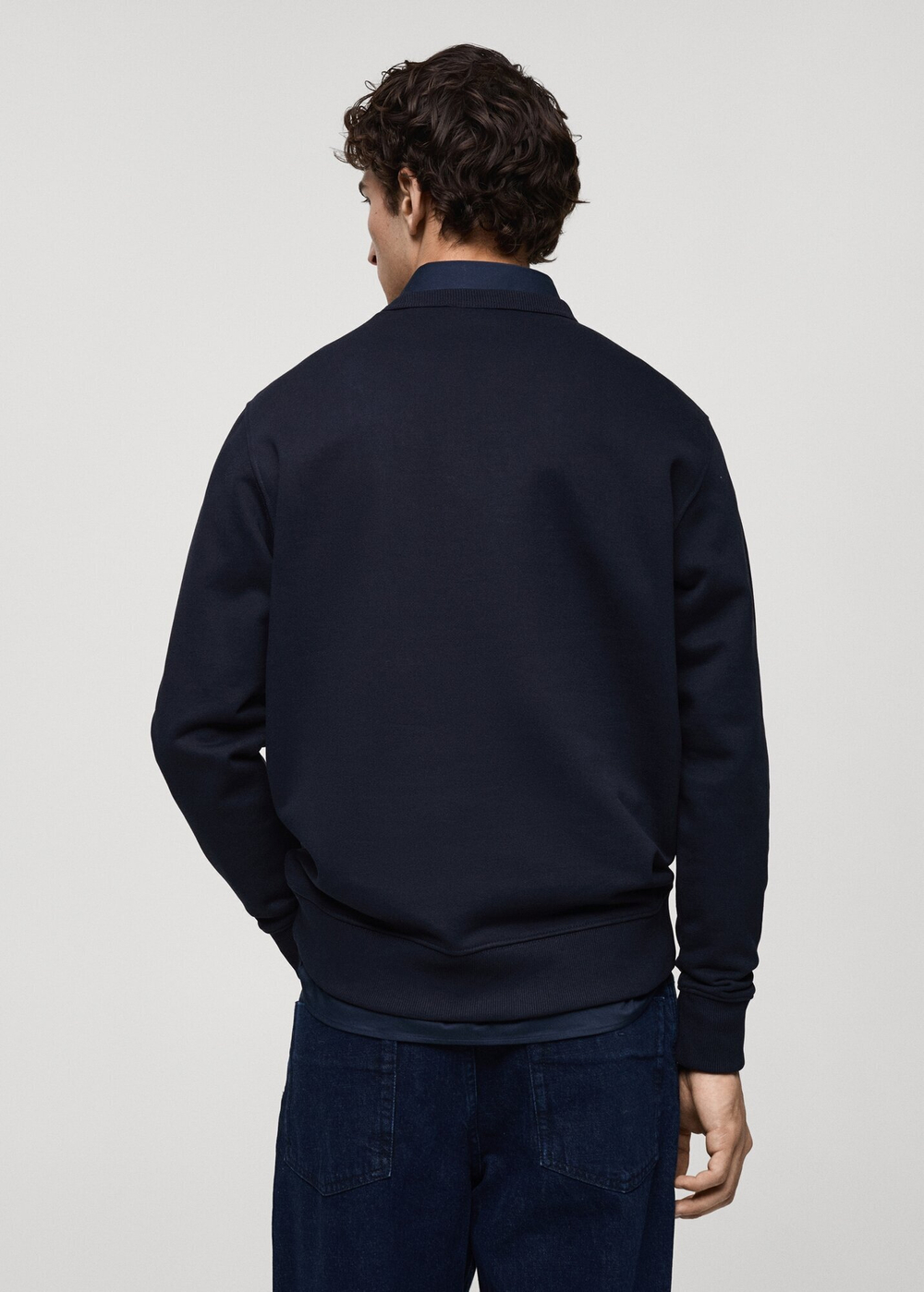 Свитшот regular fit из хлопка