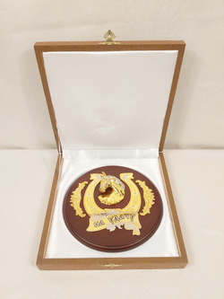 Панно Подкова "На удачу" (Златоуст) большая