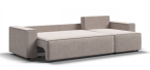 Угловой диван Норд Велюр Монолит латте