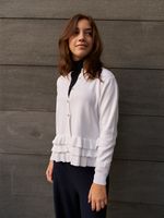 Кардиган белый для девочки арт. АТ509 белый