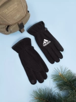 перчатки зимние флисовые Adidas демисезонные