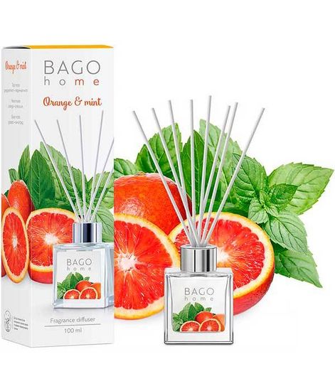 Апельсин с мятой ароматический диффузор, Bago home