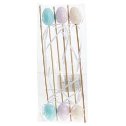 GAEM Набор из 6-ти изделий декоративных (вставка) "Яйцо" (3*4), L11 W3 H26 см