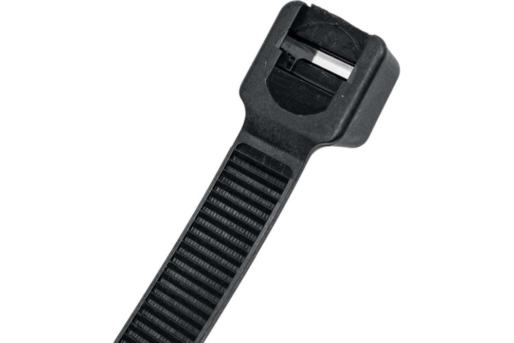 Нейлоновые хомуты Зубр черные, 9x550 мм, 50 шт. 309030-90-550