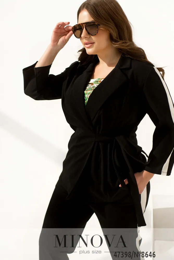 Костюм 8646-чёрный Minova
