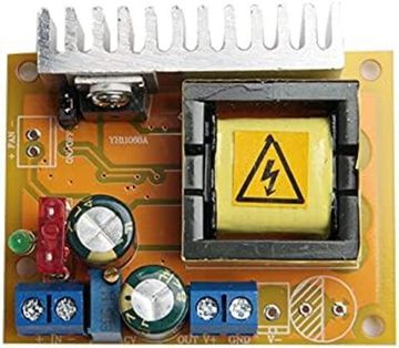 Повышающий преобразователь высокого напряжения ZVS DC-DC 8 ~ 32 В до 45 ~ 390 в