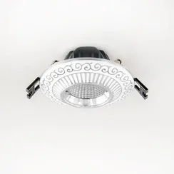 CLD041NW1 Боска Белый+Хром  Св-к Встр. 7W*3500K