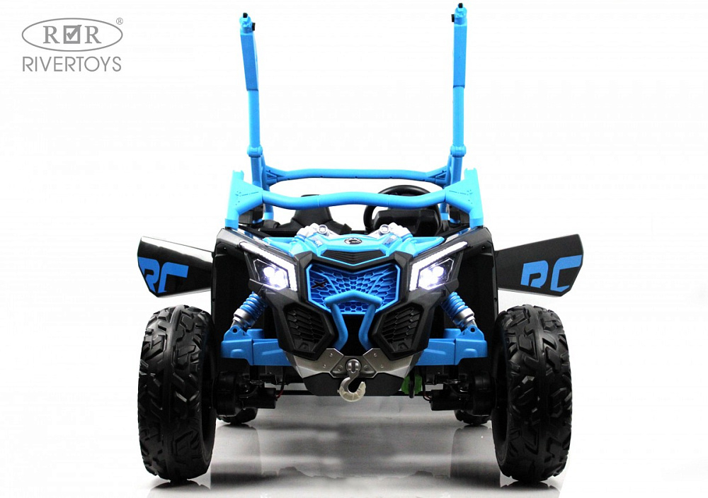 Детский электромобиль RiverToys BRP Can-Am Maverick Y111YY синий