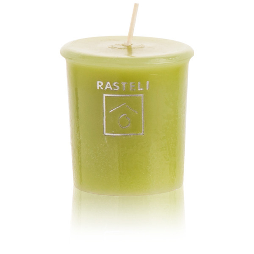 Свеча ароматическая Luz your senses Мята Лимон 4.8см светло-зеленая