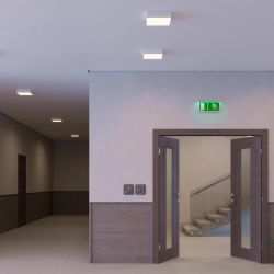 Светильник IM-QUADRO-EMERGENCY-3H-S500x500-54W Warm3000 (BK, 120 deg, 230V) (Arlight, IP40 Металл, 2 года) 041044