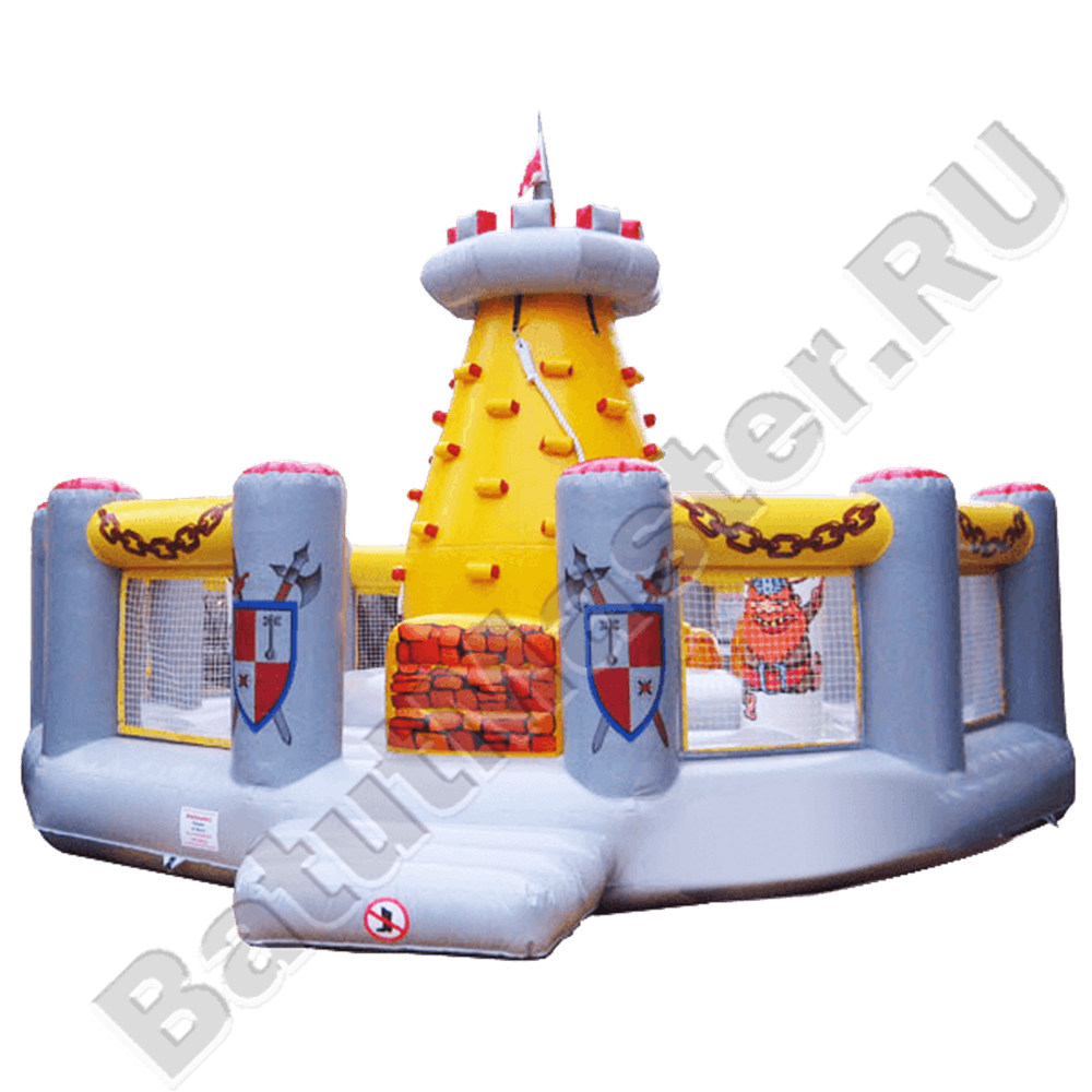Надувной скалодром "Башня-скалодром" 5*5*4 м