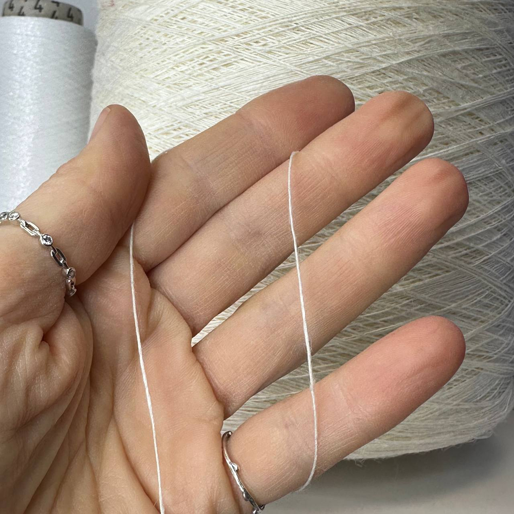 KETEN; 100% лен; 960м/100гр; цвет: белый не отбелёный