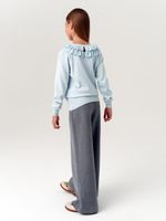 Джемпер школьный для девочки AT997  голубой