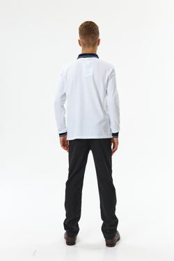 Поло с длинный рукав (с липучкой для шеврона)