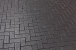 Feldhaus Klinker - P609KDF, Umbra ferrum, антрацитовый с фиолетовым нагаром, с оттенками, 200x100x52 - Клинкерная тротуарная брусчатка